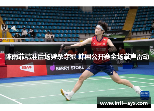 陈雨菲精准后场劈杀夺冠 韩国公开赛全场掌声雷动 陈雨菲精准后场劈杀夺冠 韩国公开赛全场掌声雷动