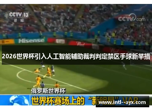 2026世界杯引入人工智能辅助裁判判定禁区手球新举措