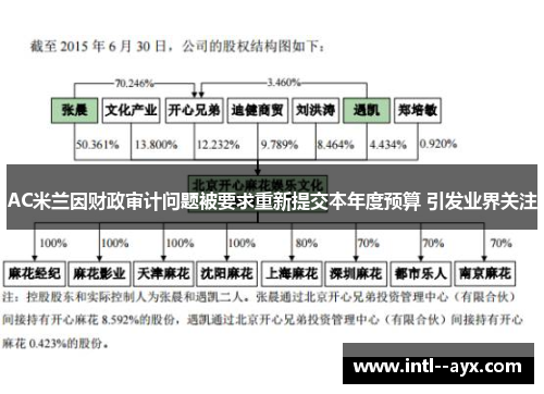 AC米兰因财政审计问题被要求重新提交本年度预算 引发业界关注